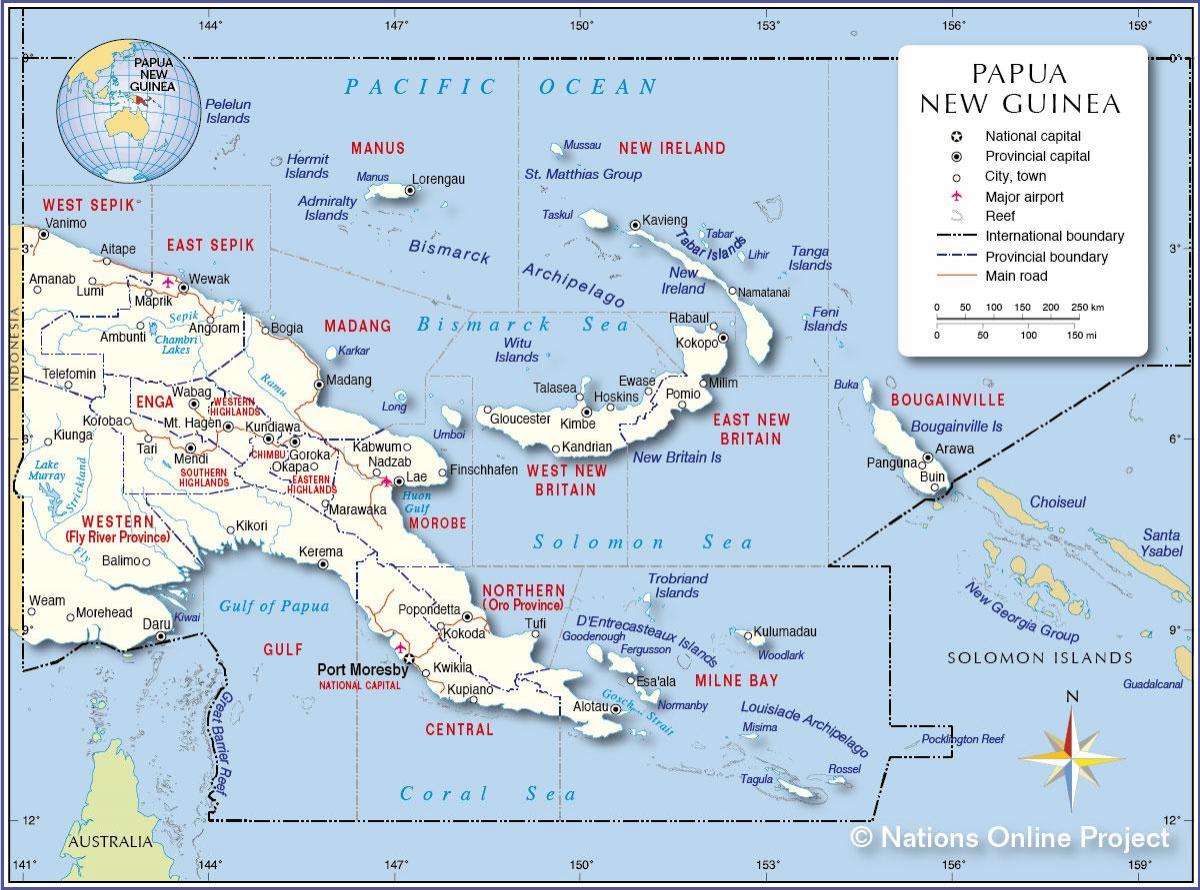 karte tarifs papua-jaungvineja 