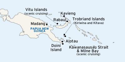 Karte alotau papua-jaungvineja