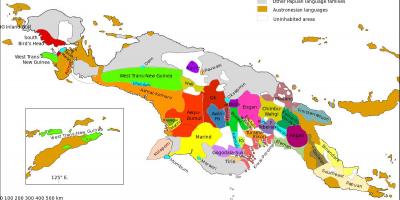 Karte papua-jaungvineja valodā