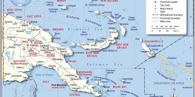 Karte tarifs papua-jaungvineja 